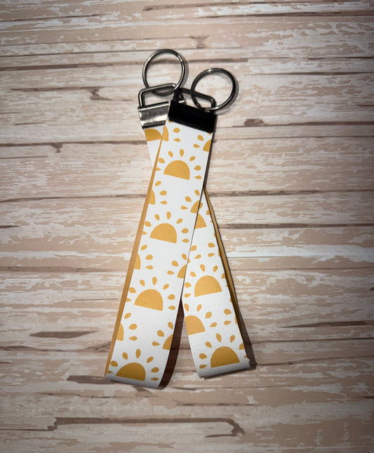 Cute Sun Key Wristlet