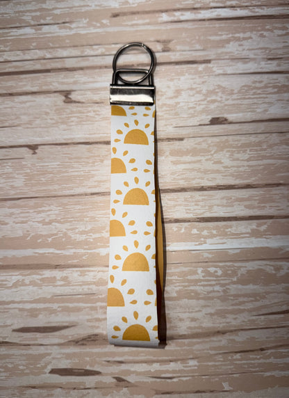 Cute Sun Key Wristlet