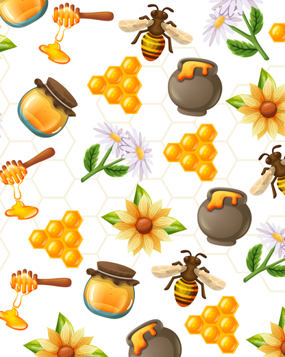 Honeybee Composition Book Cover